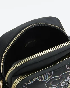 River Island Girls embroidered heart cross body bag< Bags & Purses