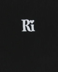 River Island Girls embroidered logo crop t-shirt< Tops & T-shirts
