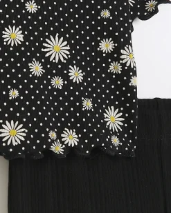 River Island Girls floral top and trousers set< Sets & Outfits