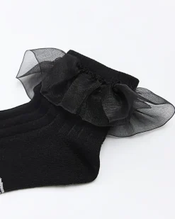 River Island Girls frill socks 2 pack< Multipacks