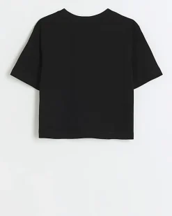 River Island Girls graffiti bear t-shirt< Tops & T-shirts