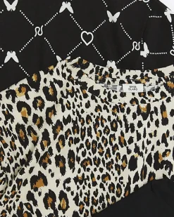 River Island Girls leopard print t-shirt multipack< Sets & Outfits