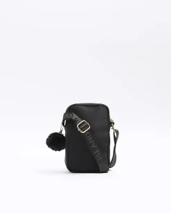 River Island Girls nylon heart pom festival< Bags & Purses