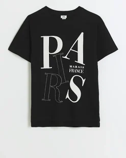 River Island Girls Paris graphic t-shirt< Tops & T-shirts