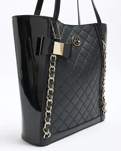 River Island Girls quilted chain detail shopper bag< Bags & Purses