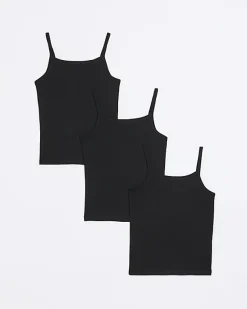 River Island Girls RI vest top 3 pack< Pyjamas & Underwear