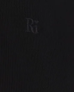 River Island Girls rib embroidered logo crop vest< Tops & T-shirts