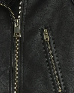 River Island Girls zip up biker jacket< Coats & Jackets