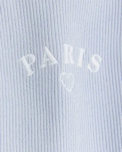 River Island Girls embroidered logo crop t-shirt< Tops & T-shirts