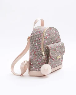 River Island Girls floral monogram backpack< Bags & Purses