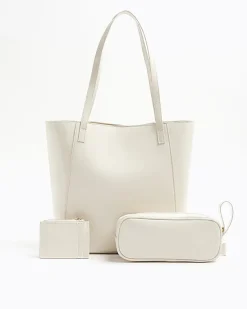 River Island Girls quilted bow shopper bag bundle< Bags & Purses