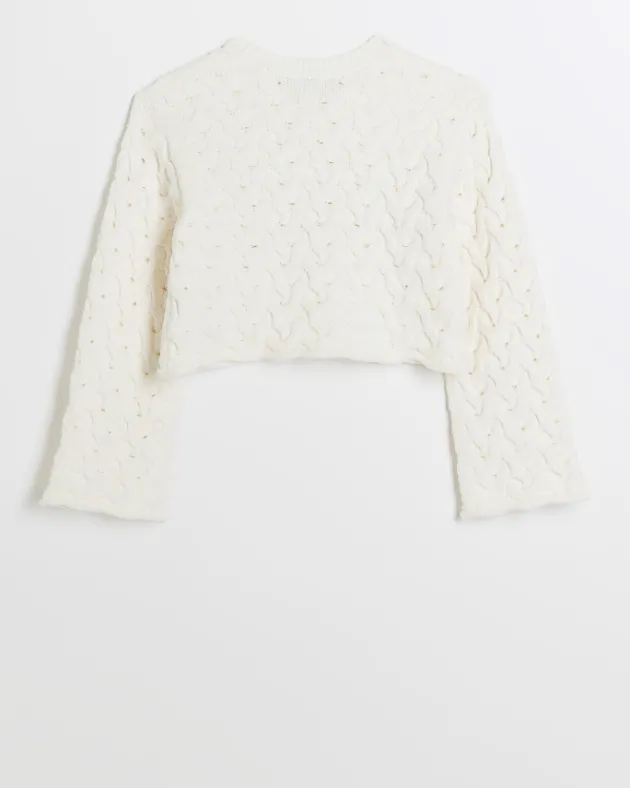 River Island Girls textured jumper< Jumpers & Cardigans