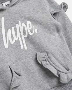 River Island Girls HYPE frill hoodie< Tops & T-shirts