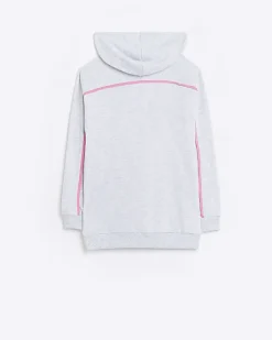 River Island Girls PINEAPPLE Ombre Logo Hoodie< Tops & T-shirts