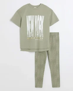 River Island Girls New York graphic t-shirt set< Sets & Outfits