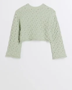 River Island Girls textured jumper< Jumpers & Cardigans