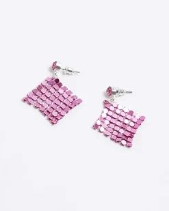 River Island Girls Chainmail Earrings< Accessories & Jewellery