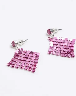 River Island Girls Chainmail Earrings< Accessories & Jewellery