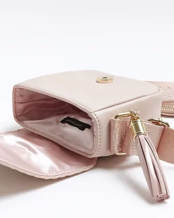 River Island Girls embossed RI cross body bag< Bags & Purses