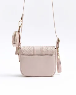 River Island Girls embossed RI cross body bag< Bags & Purses