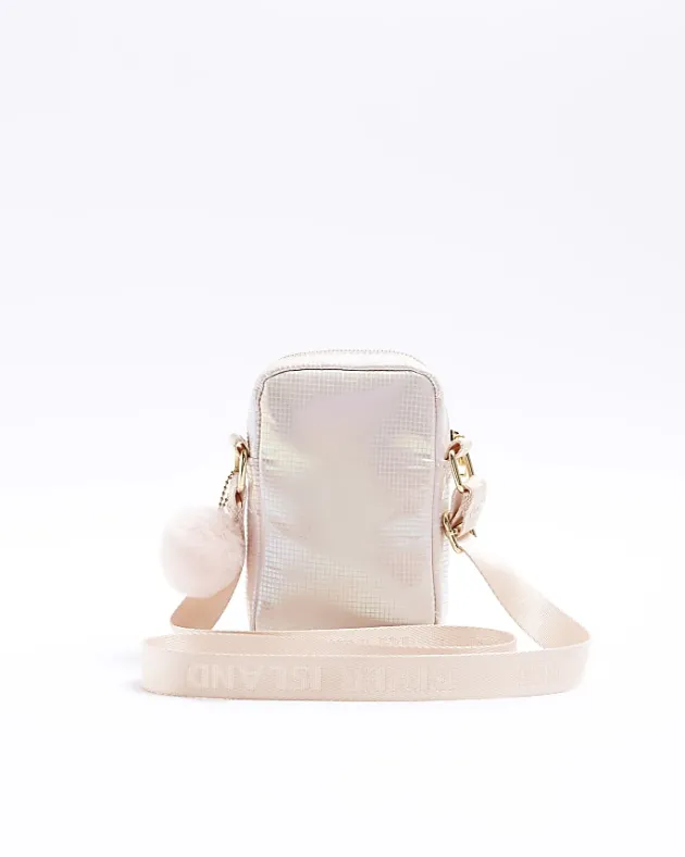 River Island Girls heart quilted festival bag< Bags & Purses