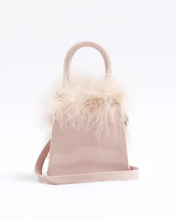 River Island Girls patent feather cross body bag< Bags & Purses