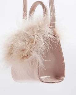 River Island Girls patent feather cross body bag< Bags & Purses