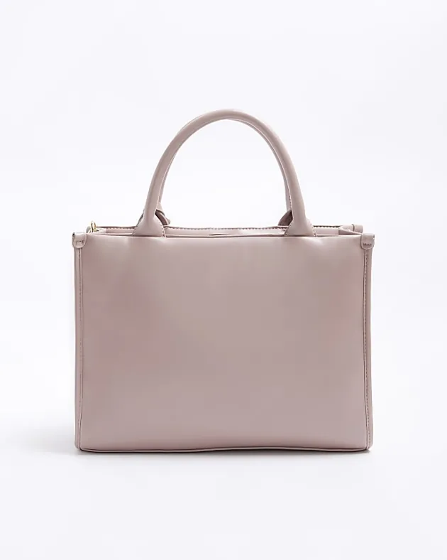River Island Girls Pu heart stud shopper bag< Bags & Purses