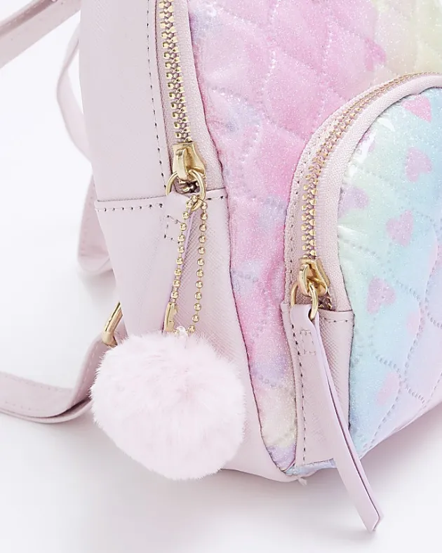 River Island Girls quilted ombre backpack< Bags & Purses