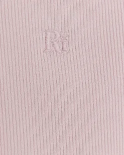 River Island Girls rib embroidered logo crop vest< Tops & T-shirts