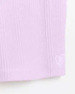 River Island Girls pink ribbed cardigan and cami top set< Sets & Outfits