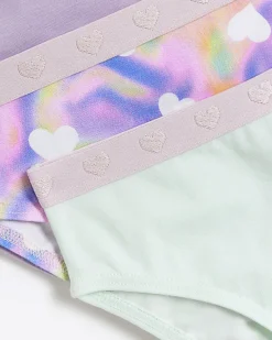 River Island Girls heart brief 6 pack< Pyjamas & Underwear