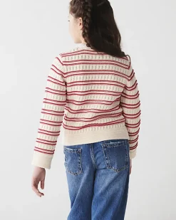 River Island Girls knit striped cardigan< Jumpers & Cardigans