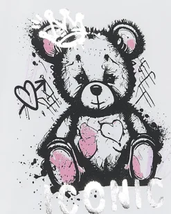 River Island Girls bear graphic print t-shirt< Tops & T-shirts