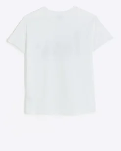 River Island Girls corsage love t-shirt< Tops & T-shirts