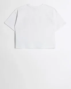 River Island Girls Elle printed crop t-shirt< Tops & T-shirts