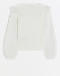 River Island Girls lace frill blouse< Tops & T-shirts