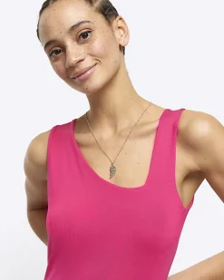 River Island Gold Best Friend Heart Necklace< Jewellery