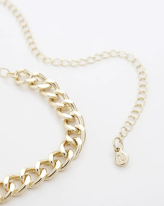 River Island Gold Butterfly Belly Chain< Jewellery