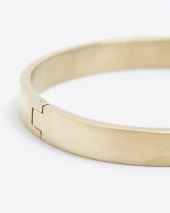 River Island Gold colour bangle bracelet< Jewellery & Watches