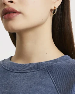 River Island Gold hoop earrings multipack< Jewellery