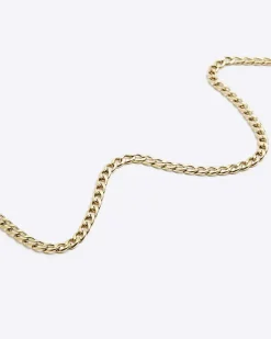 River Island Gold steel chain necklace< Jewellery & Watches