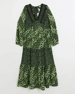 River Island animal print swing midi dress< Dresses