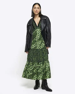 River Island animal print swing midi dress< Dresses