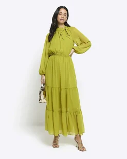 River Island bow swing midi dress< Dresses