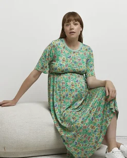 River Island floral maternity midi dress< Maternity