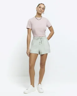 River Island lyocell drawstring shorts< Shorts