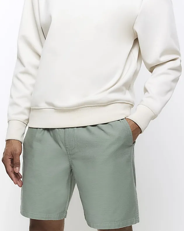 River Island regular fit pull on shorts< Shorts