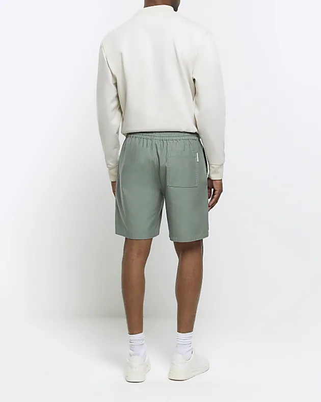 River Island regular fit pull on shorts< Shorts