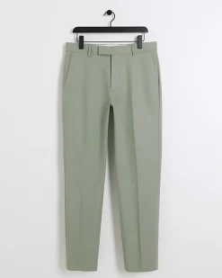 River Island slim fit smart chino trousers< Trousers